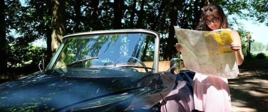 auto kaart oldtimer