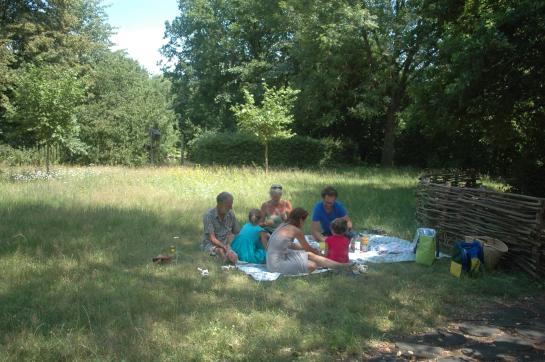 picknick familie